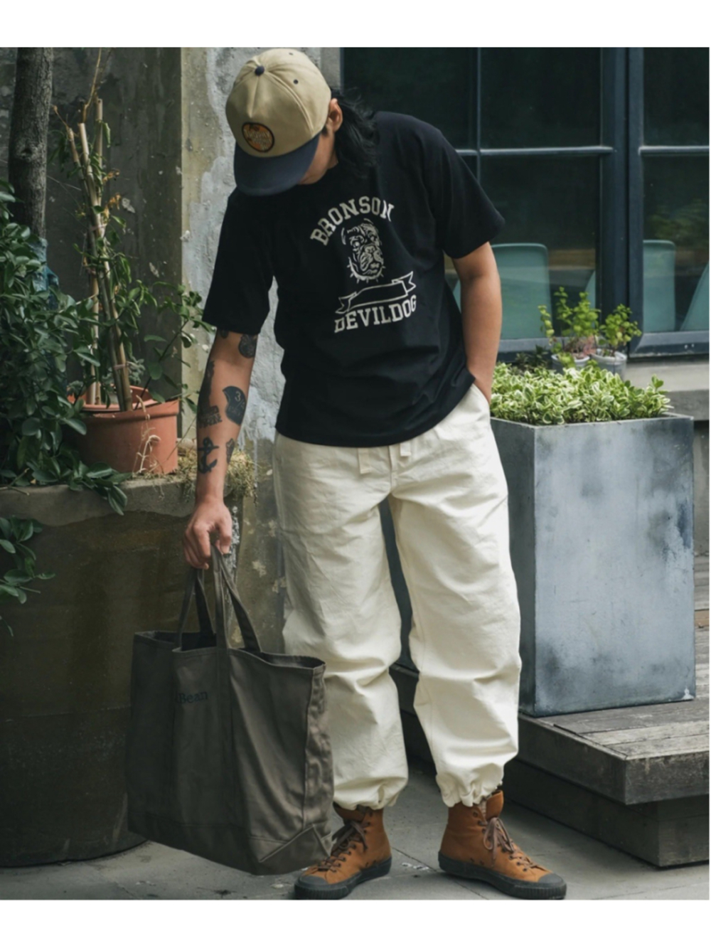 Experimental Test Sample Protective Cover Pants White Bronson MFG. CO. 34